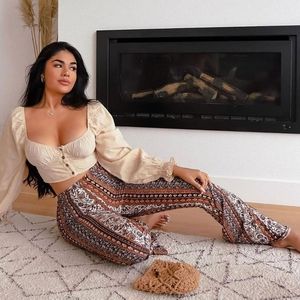 Fashion nova free spirit flare pants